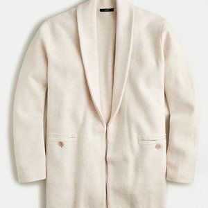 BNWT $148 J.Crew Camille Shawl Sweater-Blazer, S